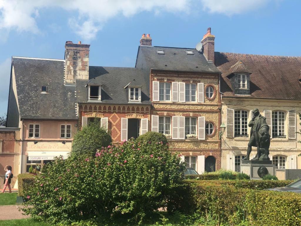 Maison De Charme Beaumont, Proche Deauville Exterior foto
